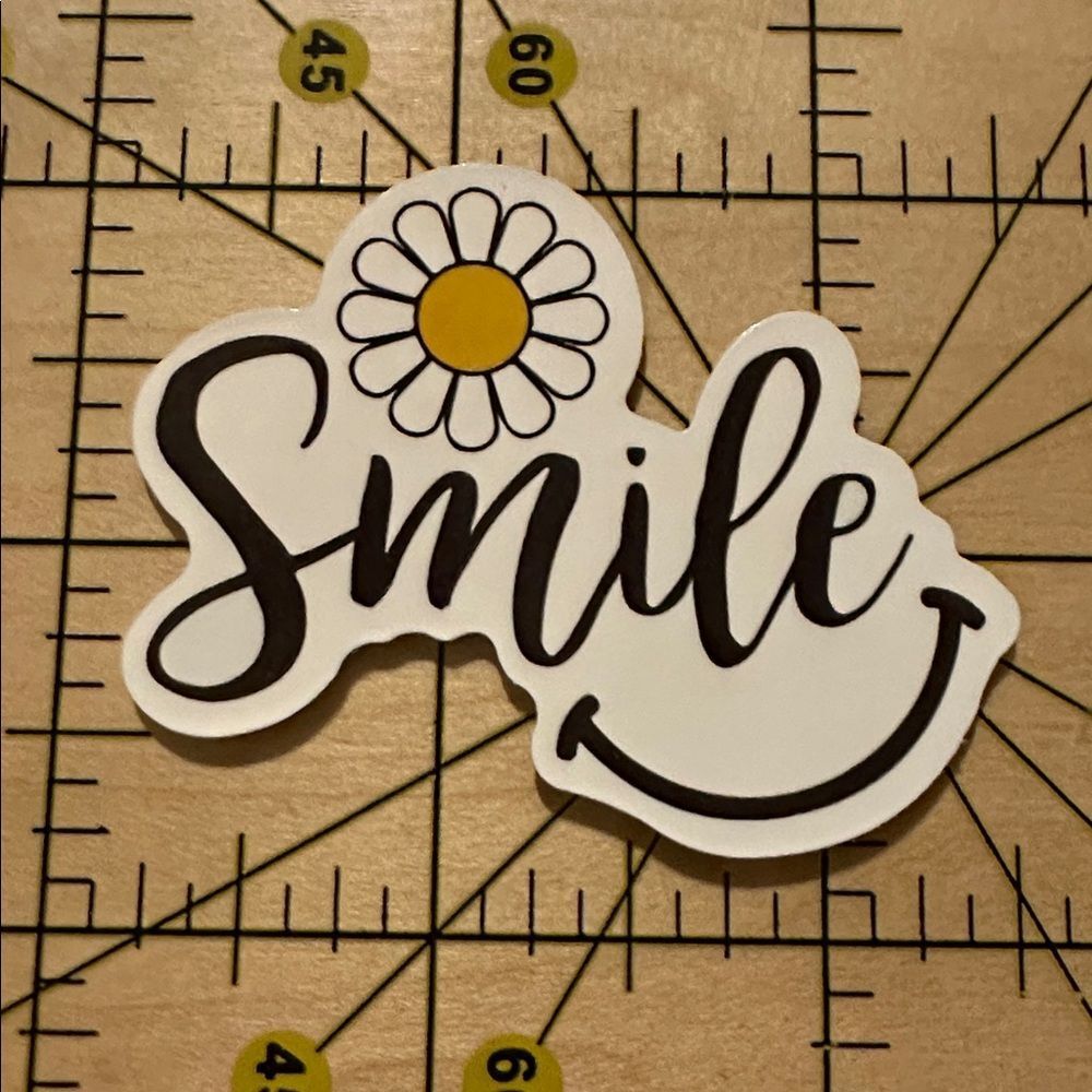 NEW Flower Daisy Aesthetic Waterproof Vinyl Sticker